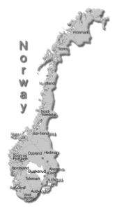 Map of Norway